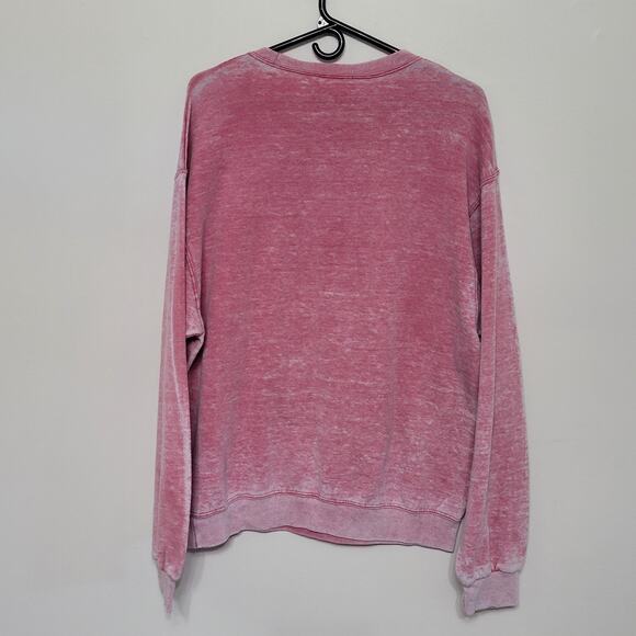 Nirvana Sz Large Sweatshirt Distressed Retro Vintage Look Heart Shaped Box RARE - Picture 2 of 5